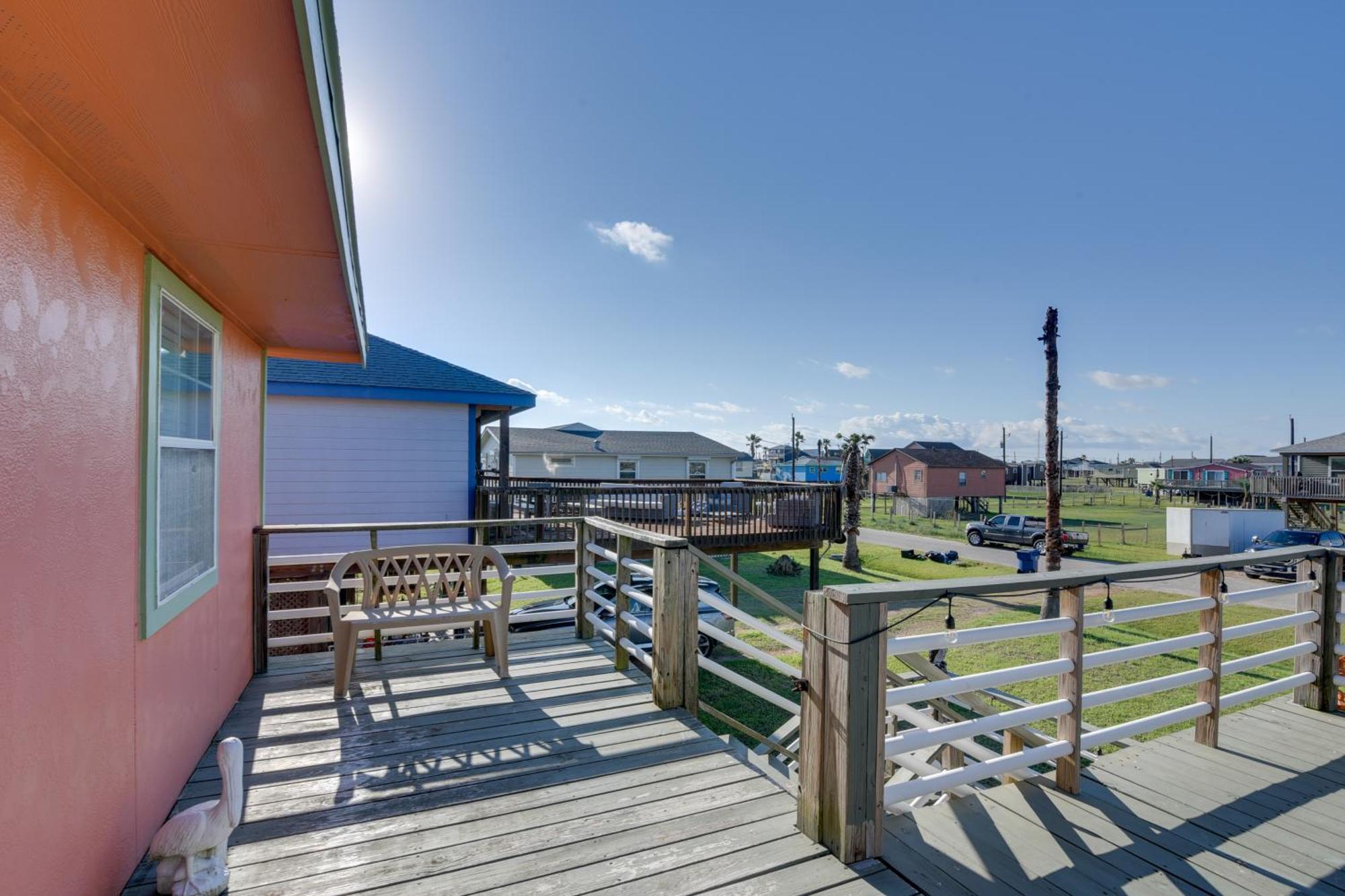 Sunset-View Surfside Beach House Walk To Beach! Eksteriør bilde