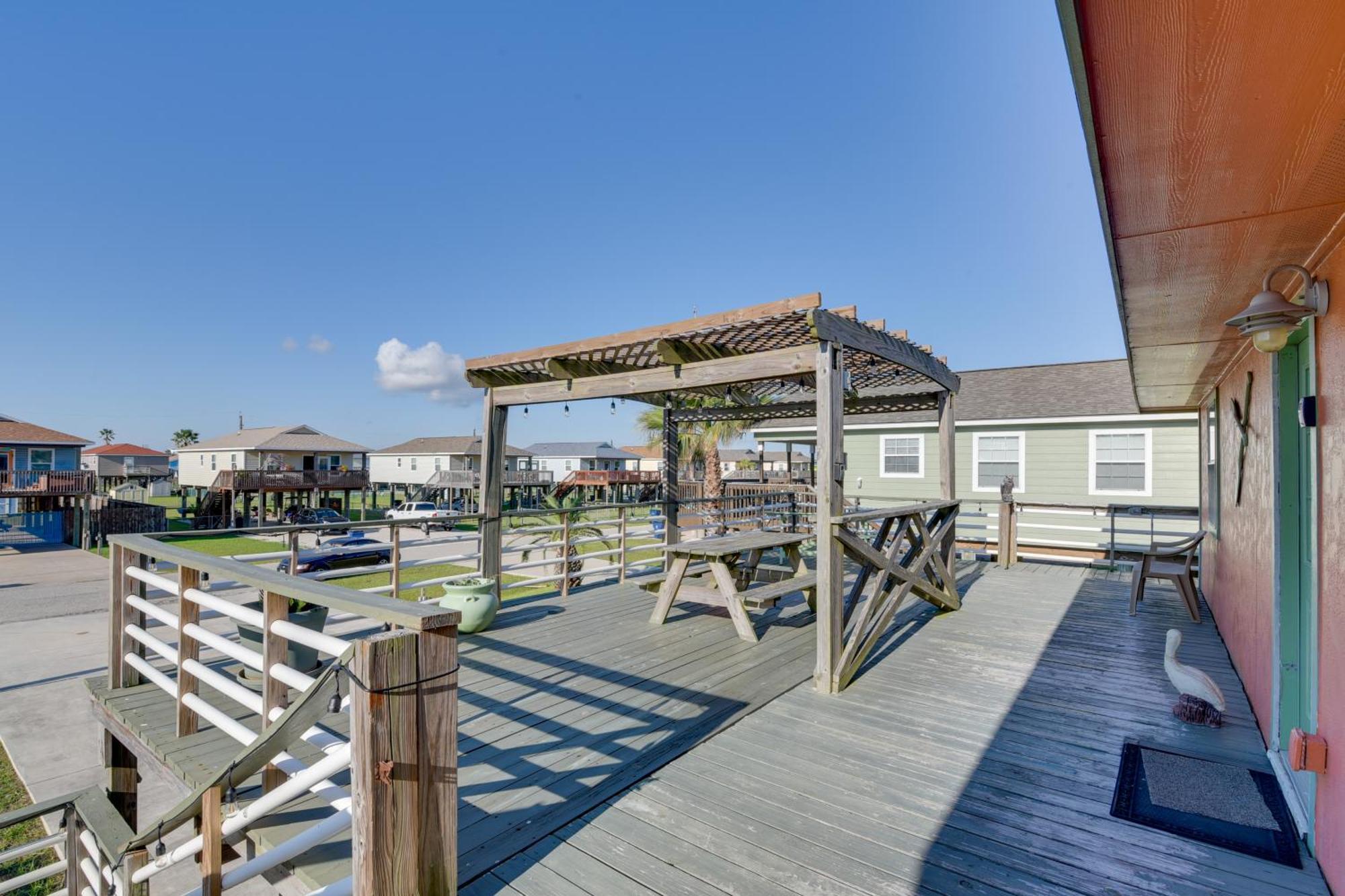 Sunset-View Surfside Beach House Walk To Beach! Eksteriør bilde